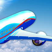 Winter Airplane Crash Landing icon