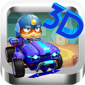 Kids Racing Raiders 3D : Best Asian Games icon