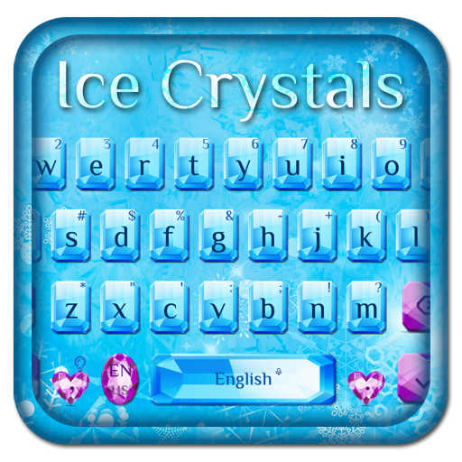 Ice Crystals Keyboard icon