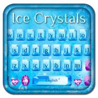 Clavier de cristaux de glace