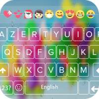 Color Bubble Keyboard Theme - Bubble Love Keyboard