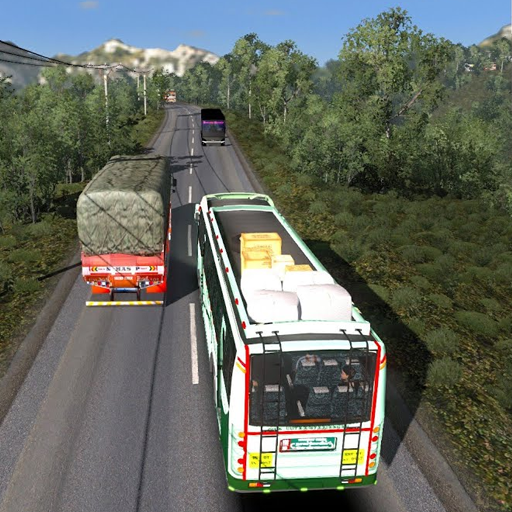 Driving Bus games Offroad 3D أيقونة