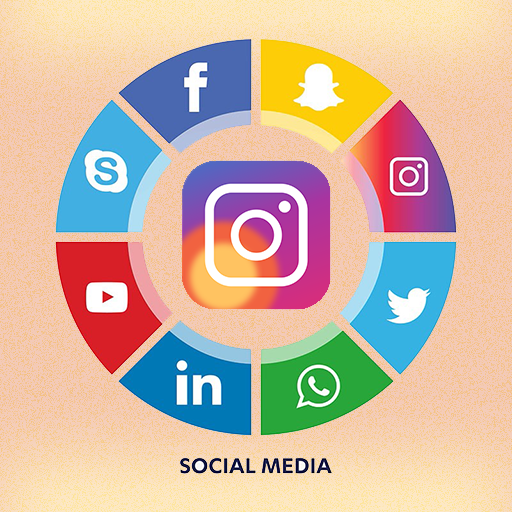 All social media and social networks in one app icon