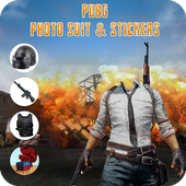PUBG Photo Suit, Photo Editor &amp; PUBG Stickers Free icon
