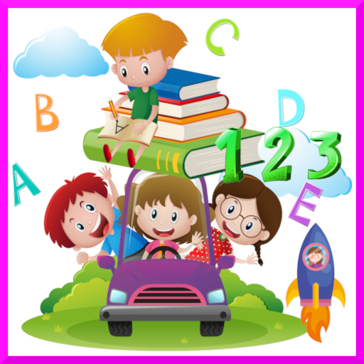 Kids Learning ABC 123 Colors / Games Shooting Car icon