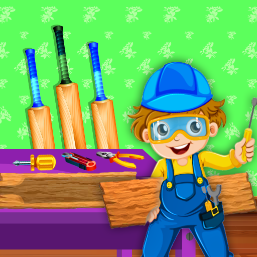 Cricket Bat Maker Factory 2021- Bat Making Game icon
