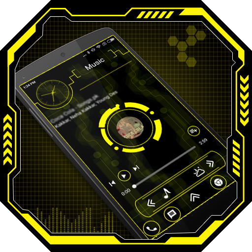 Hi-tech newest launcher icon