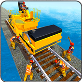 Indian Railway Bridge Builder: Train Games 2017 icon