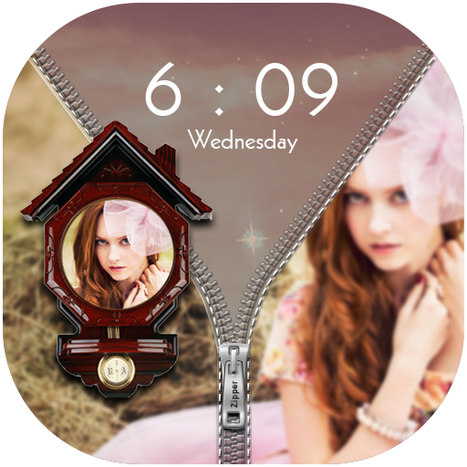 PIP Lock Screen Zipper icon