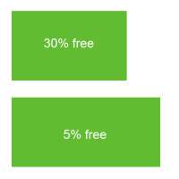 Simple Disk Space Widget on 9Apps