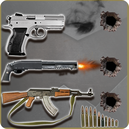 100 Realistic Gun Sounds - Auto Reloading Gun 2019 icon