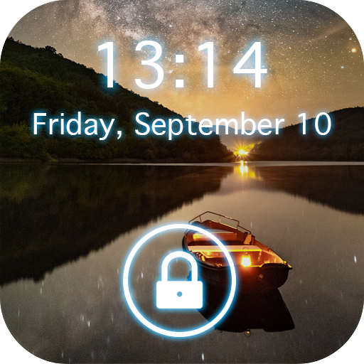 Phone 12 Lock Screen - OS 14 Lock icon