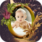 Beautiful Village Nature Photo Frames Application icon