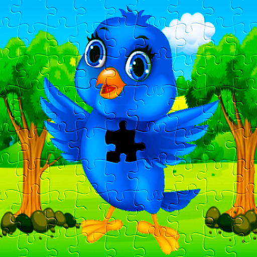 English Jigsaw Puzzle Game - For Kids icon
