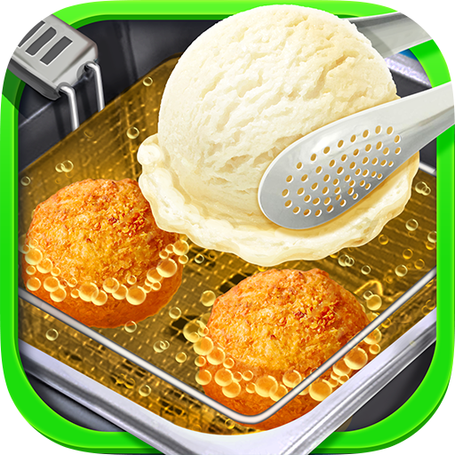 Deep Fried Ice Cream - Carnival Street Food Maker icon