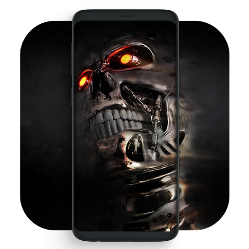 Skull 3D Live Wallpaper icon