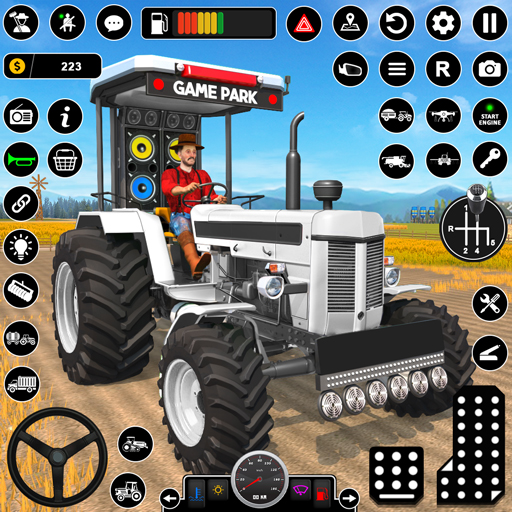 Tractor Games &amp; Farming Games icon