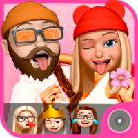 3D Emoji Face Camera - Filter 