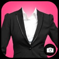 Women Jacket Suit Photo Maker