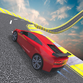 Muscle Car Race: Impossible Tracks Car Racing Game icon