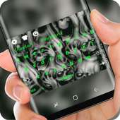 Calavera Keyboard in Hell Fire on 9Apps