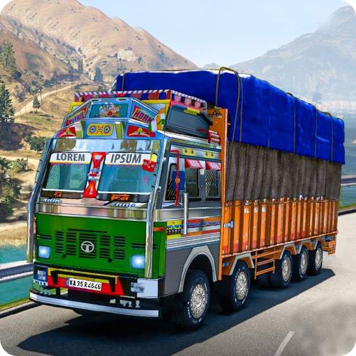 Real Indian Cargo Truck Driver