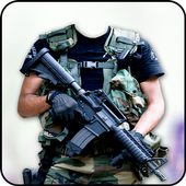 Army Suit Photo Montage Maker icon