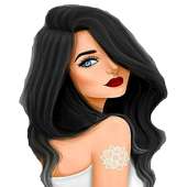 ملصقات بنات كيوت Girly - WAStickerApps‎ on 9Apps