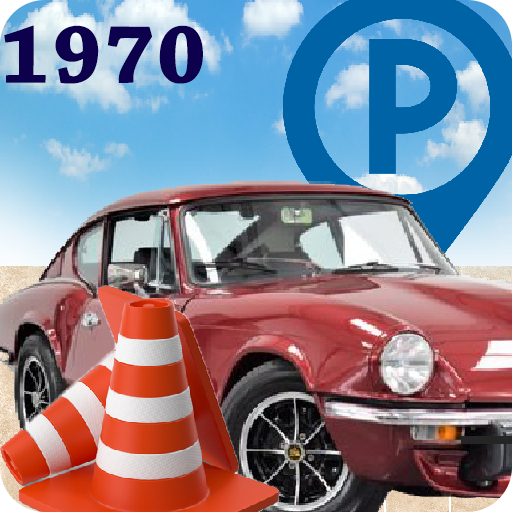 3D Car Parking Simulator 1970 icon
