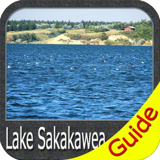 Lake Sakakawea GPS Fishing icon