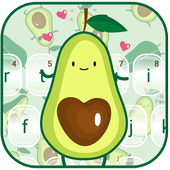 Avocado Fruit Keyboard Theme icon