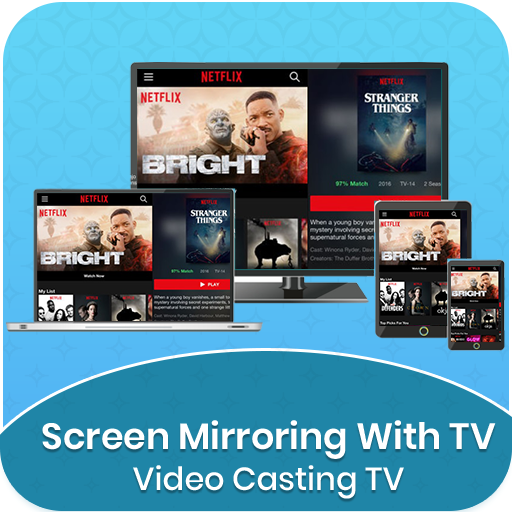 Screen Mirroring With TV - Video Casting With TV icon