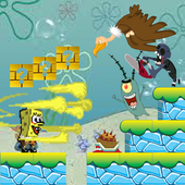 super run 2 sponge adventure icon