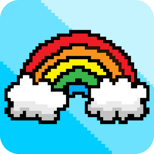 Rainbow Sandbox: Adult Coloring Books, Color Pages أيقونة