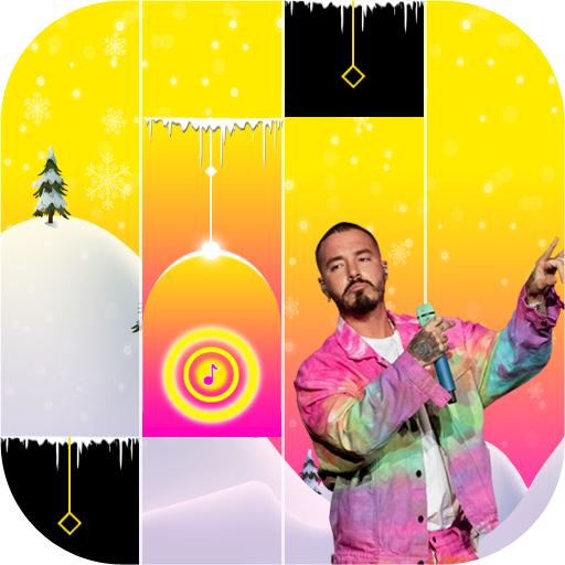 J Balvin piano tiles game icon