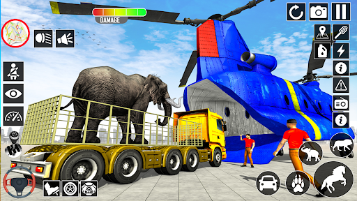 Wild Animal Transport Truck screenshot 2