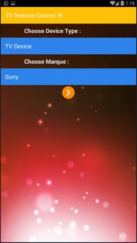 All TV Remote Control IR screenshot 1