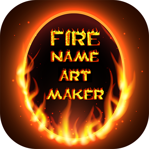 Fire Name Art Text Maker आइकन
