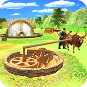 Village Farming Expert Simulator 3D icon