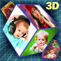 Photo Frame Live Wallpaper 3D Cube Screensaver app on 9Apps