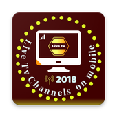 Live Tv Channels on mobile 2018 icon