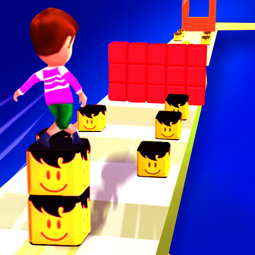 Cube Tower Stack 3D icon