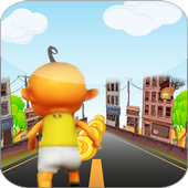 Upin run Ipin jumper dash icon