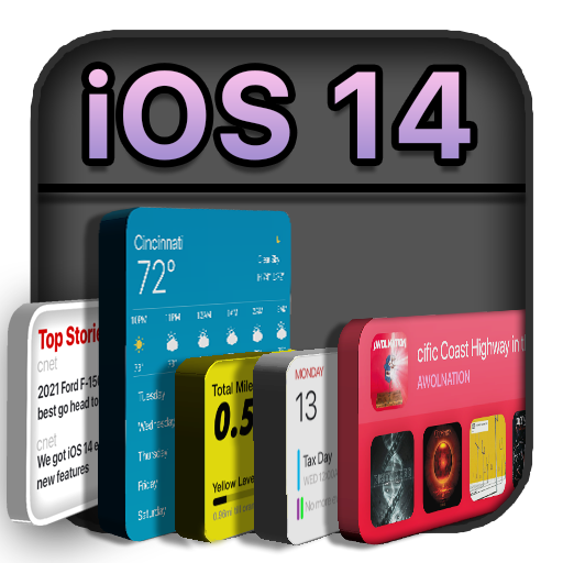 iOS 14 widgets for KWGT icon
