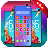 infinix s5 pro Launcher &amp; Theme  2020 icon