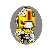 Robot run icon