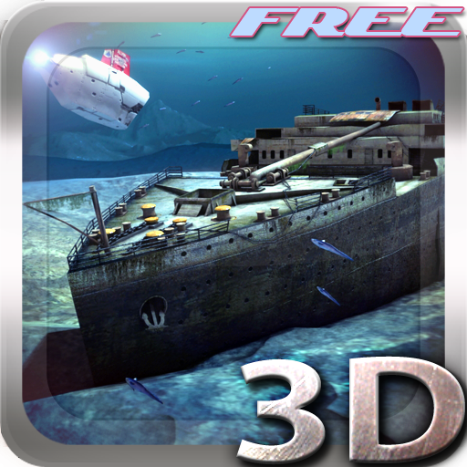 Titanic 3D Free live wallpaper icon