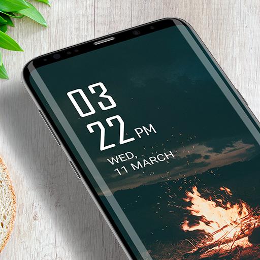 Always ON : Lite Display, Edge Lighting, Clock أيقونة