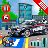 Real Police Car Parking Challenge 2019 icon