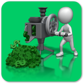 Easy way to make money icon